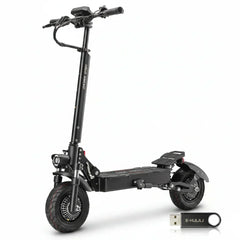 Halo Knight T104 Składana hulajnoga elektryczna, silnik 1200W*2, bateria 52V 21Ah, 10-calowe opony, maks. prędkość 65km/h - HulajPro.app