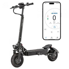 Halo Knight T104 Składana hulajnoga elektryczna, silnik 1200W*2, bateria 52V 21Ah, 10-calowe opony, maks. prędkość 65km/h - HulajPro.app