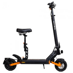 Hulajnoga elektryczna KuKirin G2 PRO Wersja Ulepszona 2024 - Silnik 600W 15.6Ah Opony 9 Cali 45km/h – Czarna Pomarańczowa - HulajPro.app