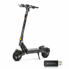 Jednosilnikowa składana hulajnoga elektryczna Ausom L2 Max, silnik 1000W, 50km/h, bateria 48V 20,8Ah, opony bezdętkowe 10x3 cali - HulajPro.app