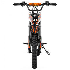 Motocykl elektryczny KuKirin X1, silnik o średniej mocy 1000 W, akumulator 48 V 20,8 Ah, opony terenowe 14/12 cali - HulajPro.app
