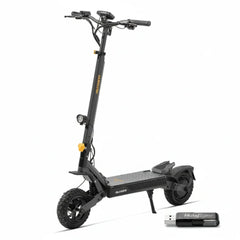 Ausom L1 Max Składana e-hulajnoga, 1000W 48V 20,8Ah 90 km 50 km/h, amortyzujące zawieszenie sprężynowe - HulajPro.app