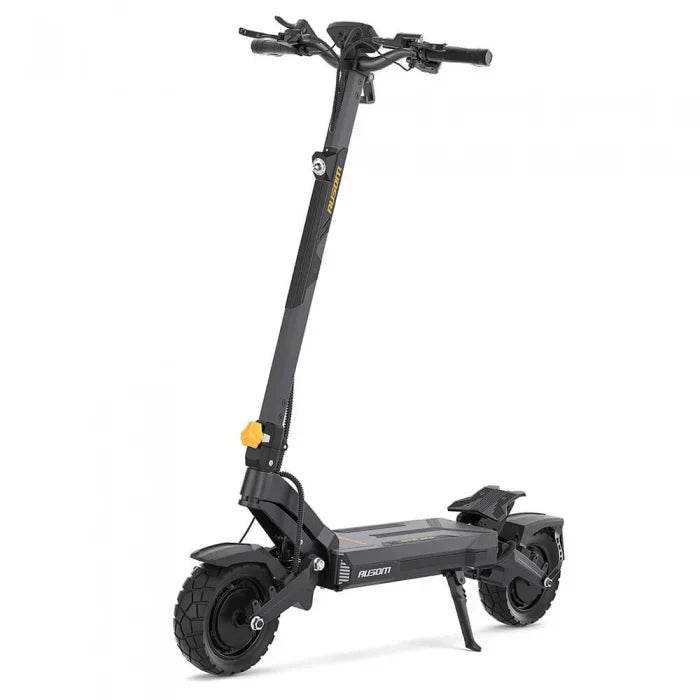 Składana hulajnoga elektryczna Ausom DT2 Pro, 2*1100W, 68km/h, bateria 52V 23,4Ah, wykorzystuje technologię podwozia lotniczego - HulajPro.app