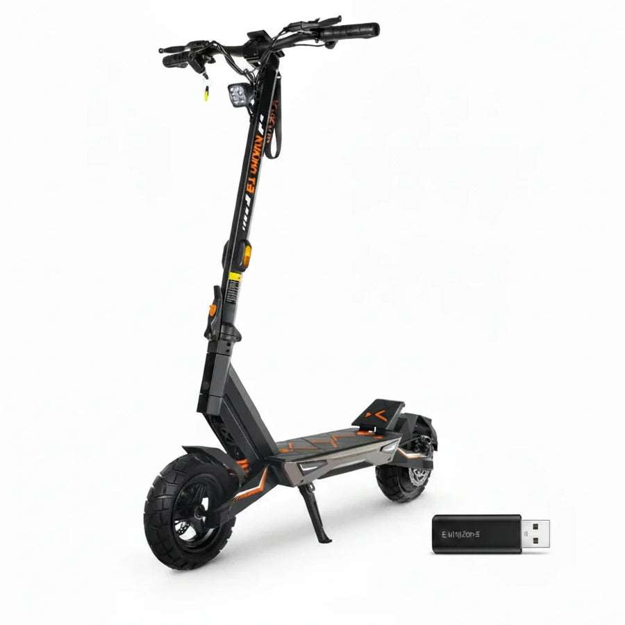 KuKirin T3, silnik 800W, bateria 48V 15,6Ah, opony 10 cali, zasięg 58km - HulajPro.app