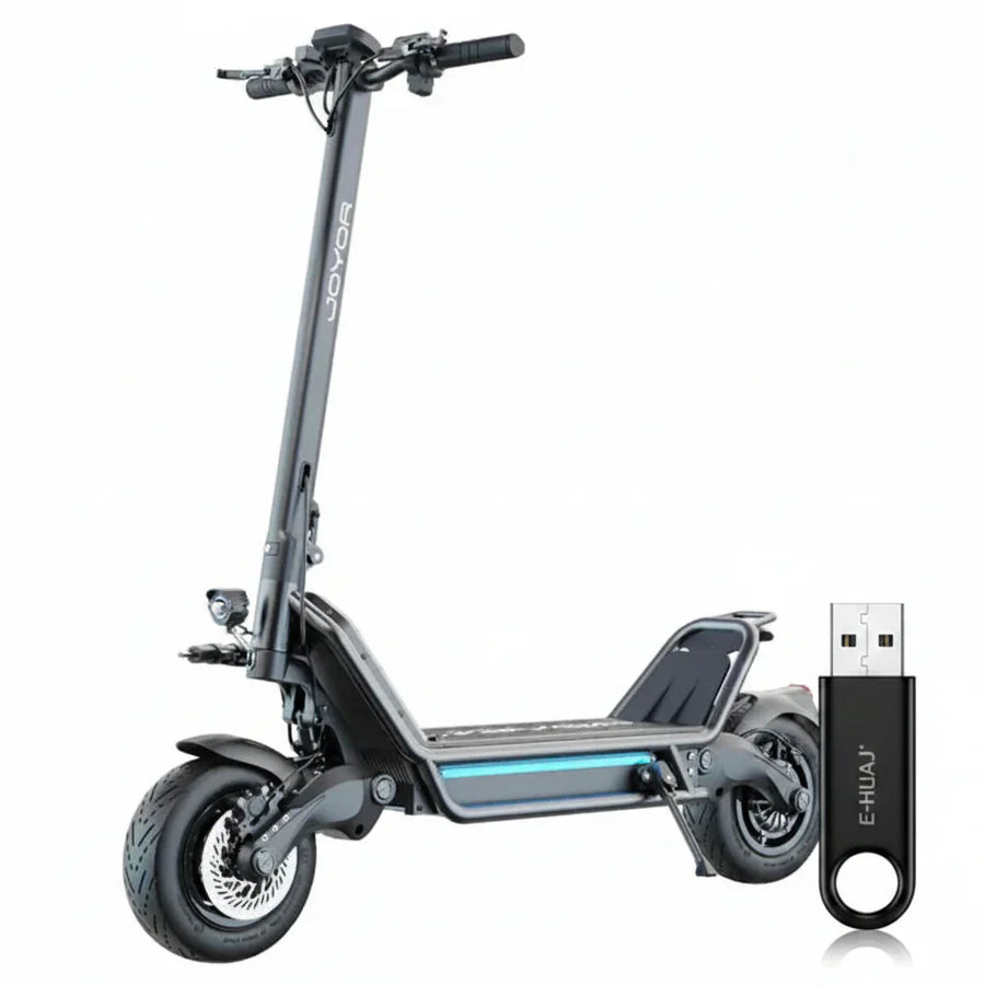 Joyor E6-S, bateria 60V 31.5Ah, tłumik kierownicy, prędkość 80km/h - HulajPro.app